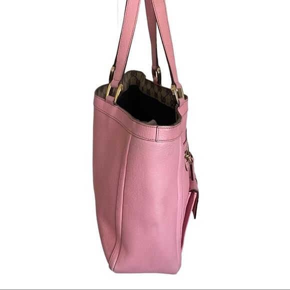 Gucci Authentic Pink Leather Abbey Hawaii Exclusive Tote - Picture 3 of 15